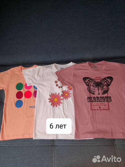 Новый набор футболок 3 штуки