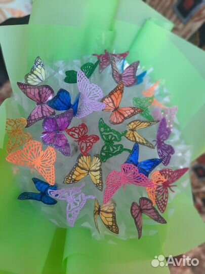 Букет из бабочек