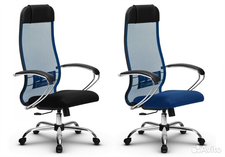 Кресло Метта Комплект 18 синий