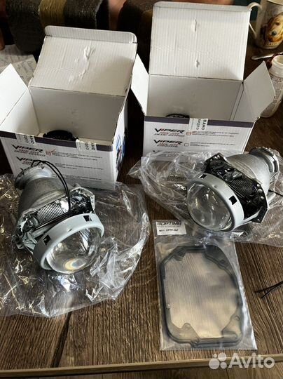 Комплект биксеноновых линз Viper DIX 5R Blue 3,0”