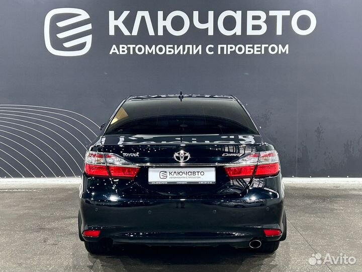 Toyota Camry 2.5 AT, 2016, 187 000 км