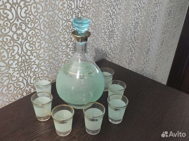 Графин с рюмками СССР