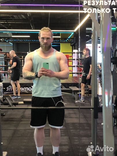 Фитнес тренер. Тренировки. Питание