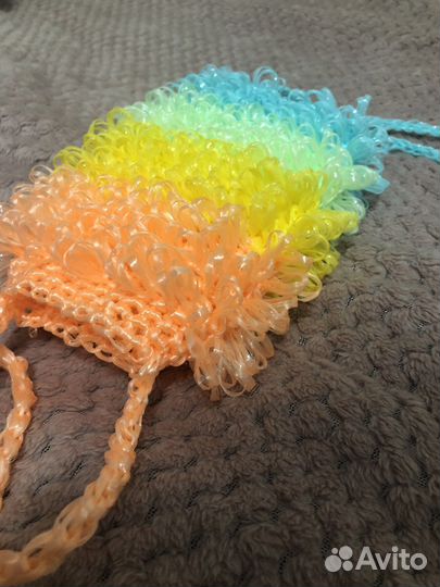 Мочалка ручной работы