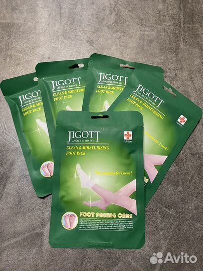 Jigott пилинг-носочки