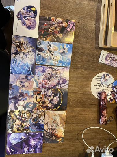 Открытки геншин импакт