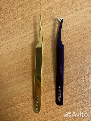 Пинцет для наращивания ресниц