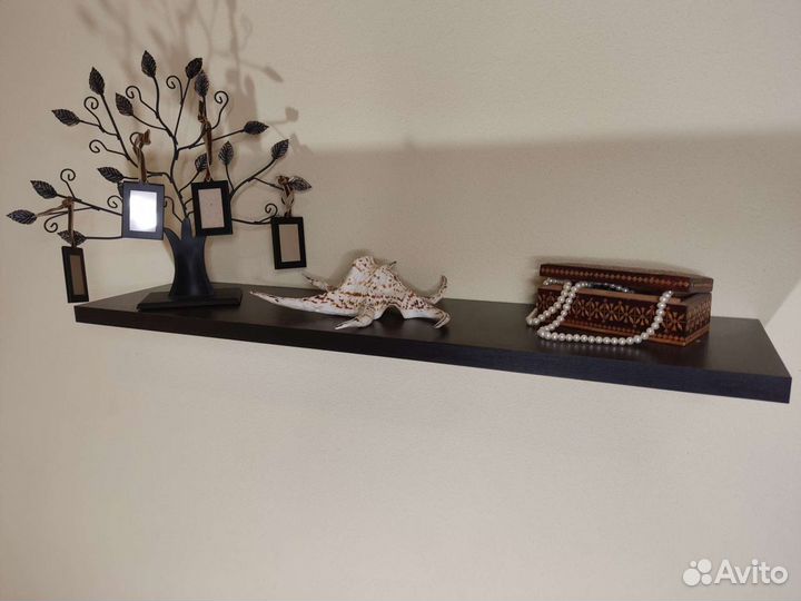 Полка настенная венге