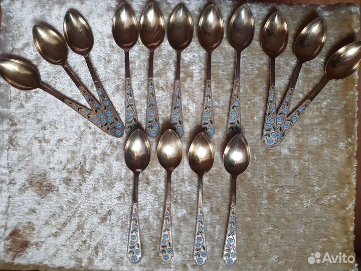 Ложки серебряные 875