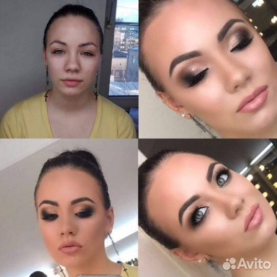 Макияж -Прическа