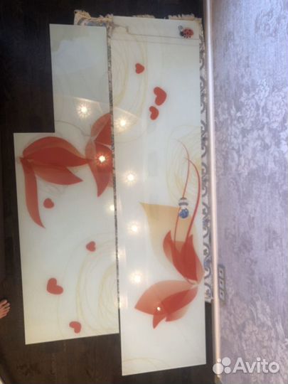 Стеклянный фартук