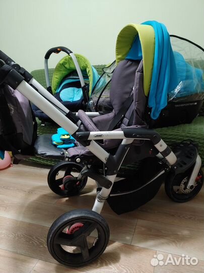 Коляска 3в1 Jane Slalom Pro Reverse полный комп-т