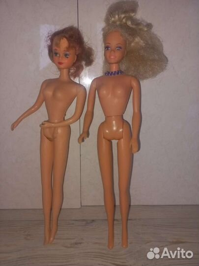 Винтажная кукла барби, lucky, sandy
