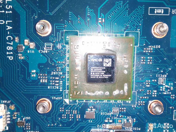 ABL51 LA-C781P мат. Плата для ноутбука Hp