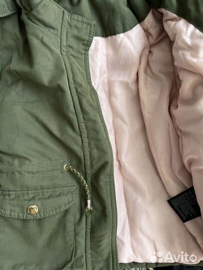 Куртка парка для девочки р86