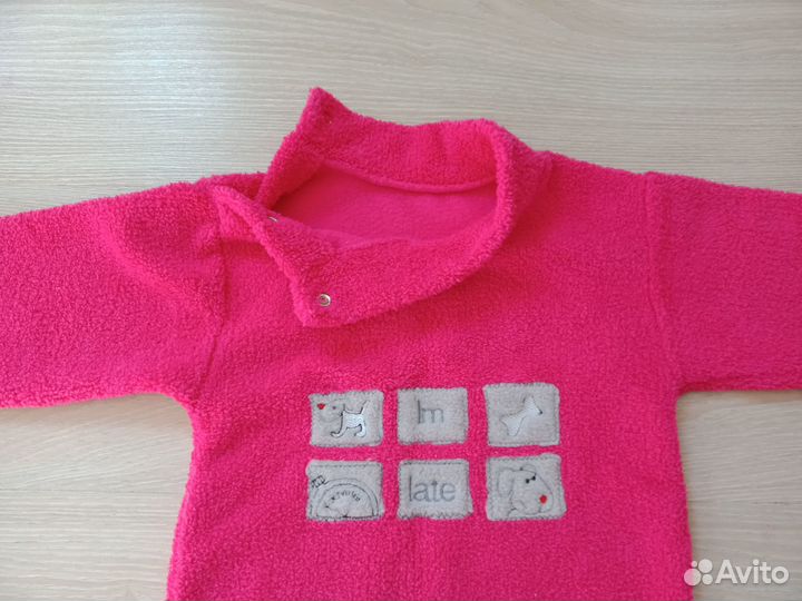 Костюм утепленный для девочки 86-92р