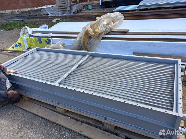 Сушильные камеры древесины - калориферы