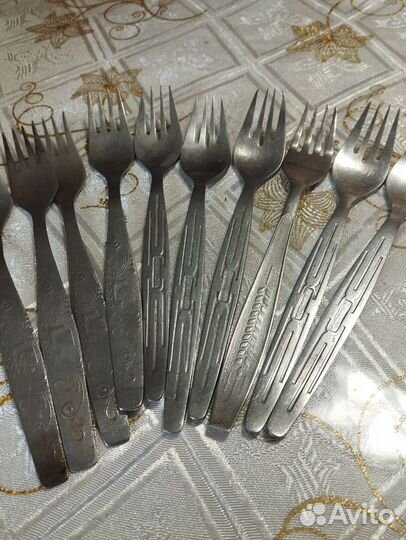 Ложки вилки нержавейка СССР
