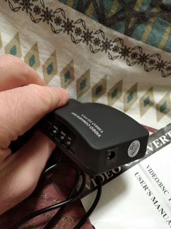 Конвертер - адаптер RCA либо S-video на VGA