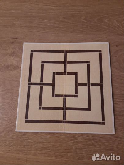 Шахматная доска картон
