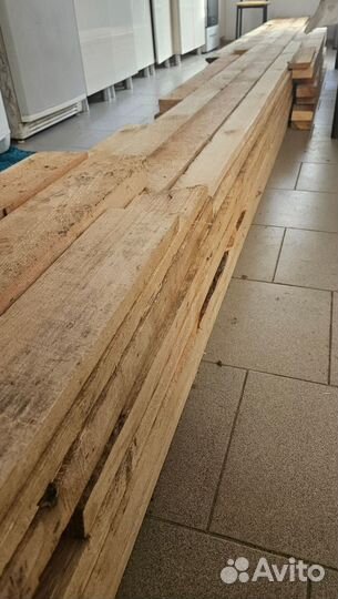 Брус сосновый 100x50