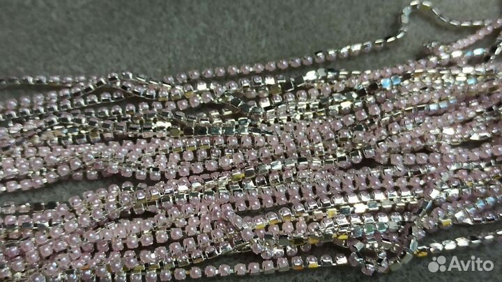 Жемчужные цепочки 2мм