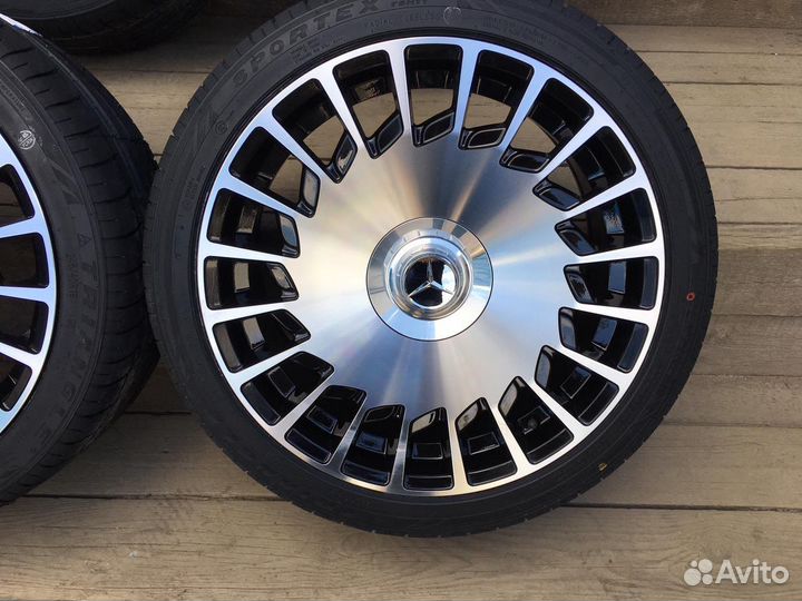 Новые колеса R19 Mercedes S221 S222 Разноширокие