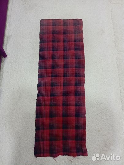 Ткань самотканая лен старинная