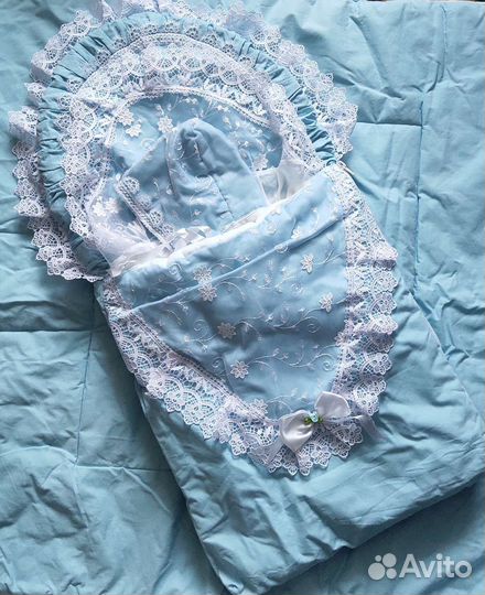 Конверт на выписку зимний б/у