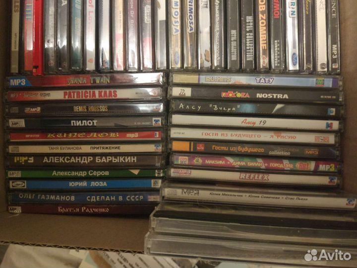 Mp3 Cd DvD диски 2000х годов