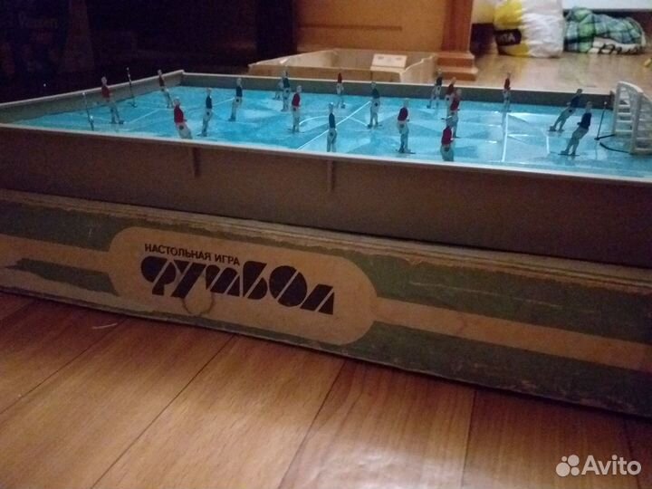 Игра настольная Футбол. Игрушки СССР