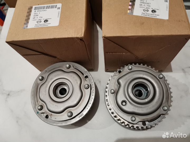 Шестерни фаз соленоиды opel chevrolet