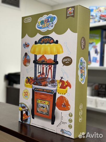 Детский набор инструментов 3 года мальчики