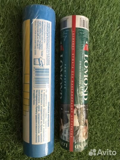 Факсовая бумага lomond и universal