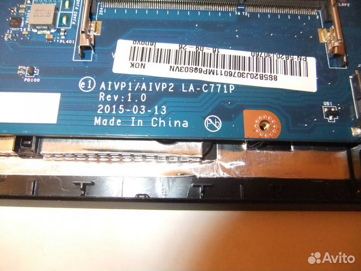 Мат.плата LA-C771P от ноутбука Lenovo B50-10