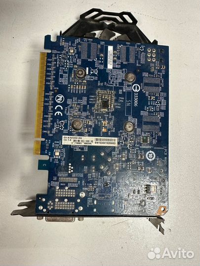 Нерабочая Gigabyte GTX750TI 2 gb сгорела