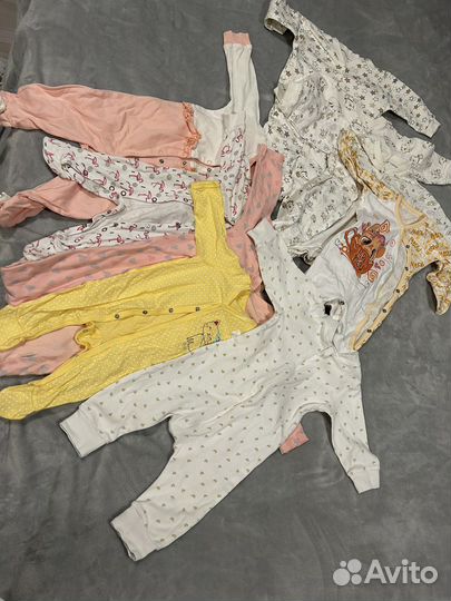 Пакет вещей на девочку