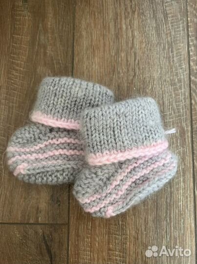 Пинетки вязаные