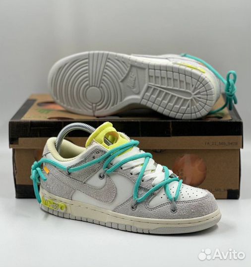 Кроссовки Nike Dunk Low x Off-White