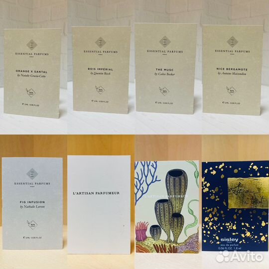 Пробники, миниатюры парфюмерной воды