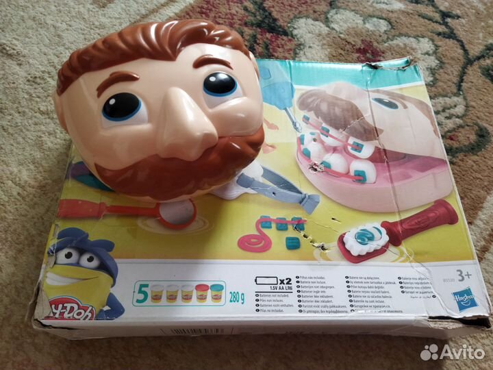 Play doh мистер зубастик