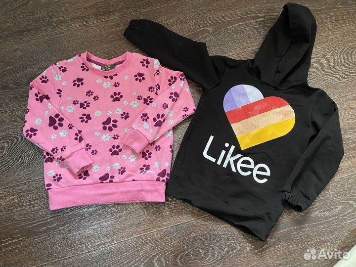 Вещи пакетом на девочку 104-110