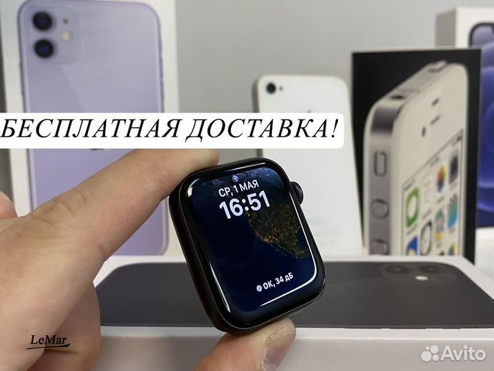 Часы apple watch 6 44 mm