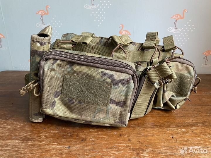 Нагрудник страйкбольный ASR D3-Heavy chest rig MC