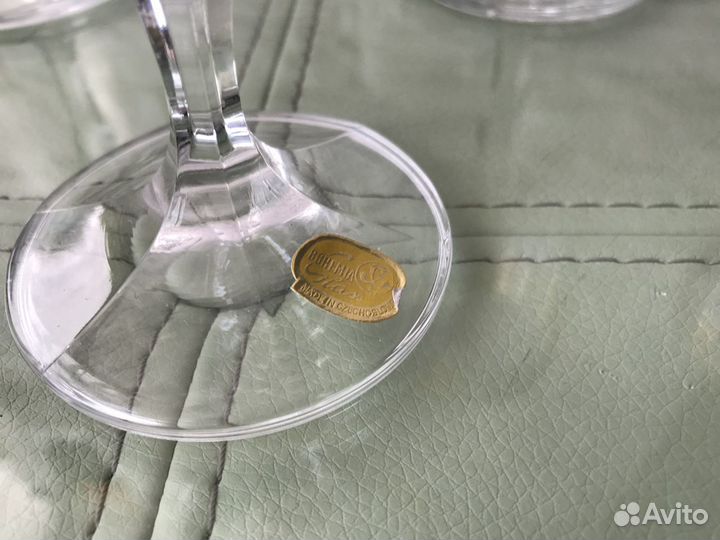 Бокалы Bohemia Чехословакия 70-80 гг