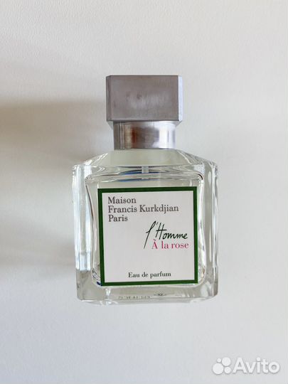 Maison Francis Kurkdjian a la rose homme оригинал