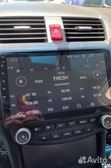 Магнитола Honda Accord 7 Android IPS