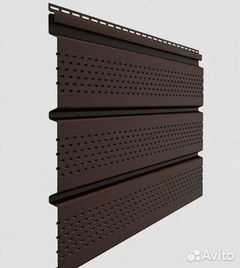 Софиты коричневые виниловые