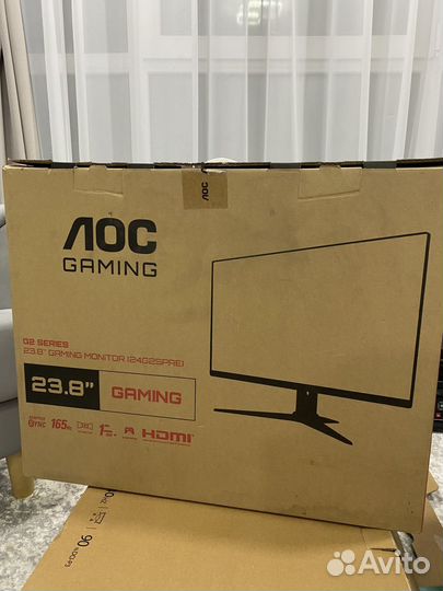 Монитор AOC 24G2spae 165гц