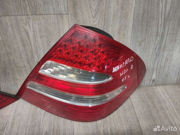 Фонари задние на Mercedes e class w 211